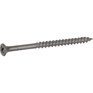 10 X 3" PHILLIPS DRIVE GREY DECK SCREWS 5LB.