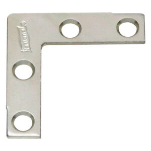 1 X 1/2" CORNER BRACE ZINC 4PK