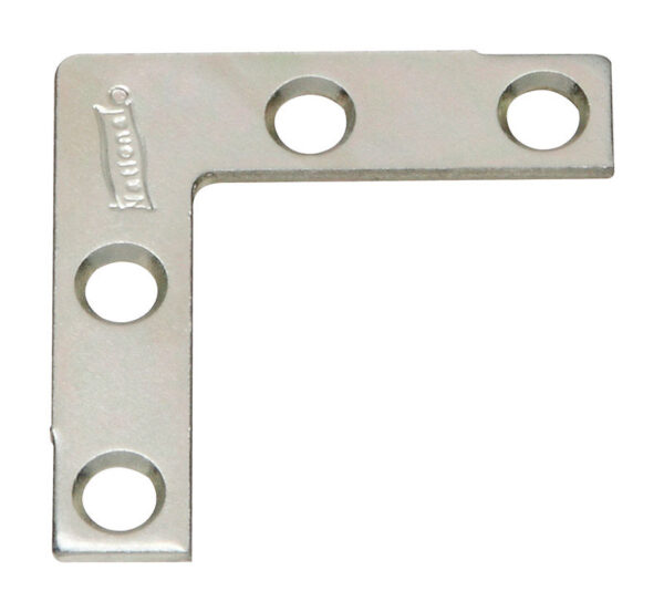 1 X 1/2" CORNER BRACE ZINC 4PK