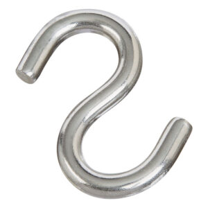 2-1/2" OPEN S HOOK STAINLESS STEEL