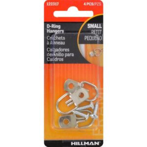 D-RING HANGERS 4PC
