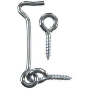 2-1/2" HOOK & EYE ZINC 2PK