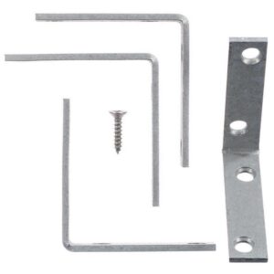 2-1/2" X 5/8" CORNER BRACE GALV. 4PK