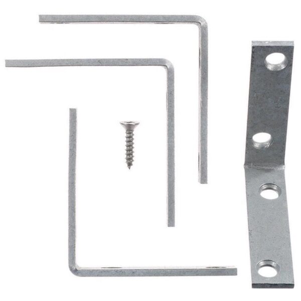 2-1/2" X 5/8" CORNER BRACE GALV. 4PK