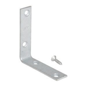 3" X 3/4" CORNER BRACE GALV. 4PK