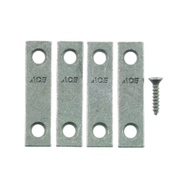 2" X 1/2"  MENDING BRACE GALV. 4PK