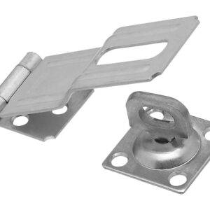4 -1/2" SWIVEL SAFETY HASP ZINC