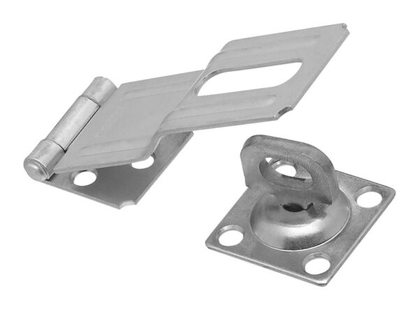 4 -1/2" SWIVEL SAFETY HASP ZINC