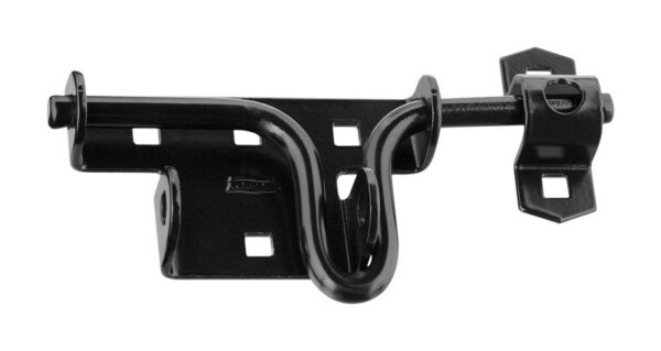 SLIDE ACTION BOLT BLACK (FOR GATE OR DOOR)