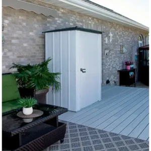 4 x 3 x 6 Arrow Storage Shed Flute Gray