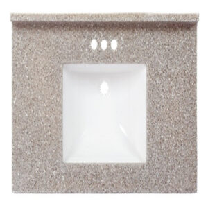 37 x 22 LATTE VANITY TOP