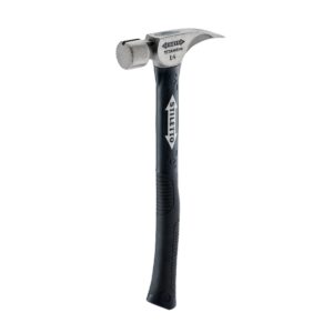 14 OZ STILETTO MILLED CURVED FIBERGLASS HANDLE HAMMER